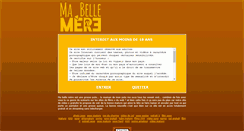 Desktop Screenshot of ma-belle-mere.org